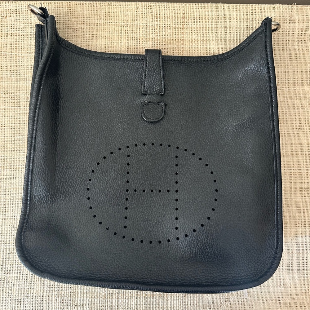 Hermes Black Evelyn Bag